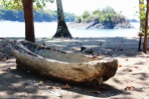 #Isla Parida, Panama_Hollowed canoe