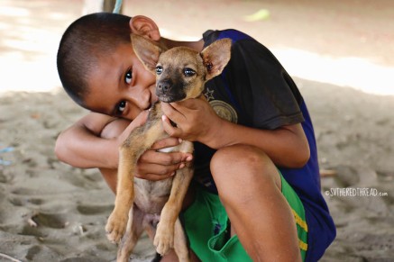 #Isla Parida, Panama_Samir + puppy